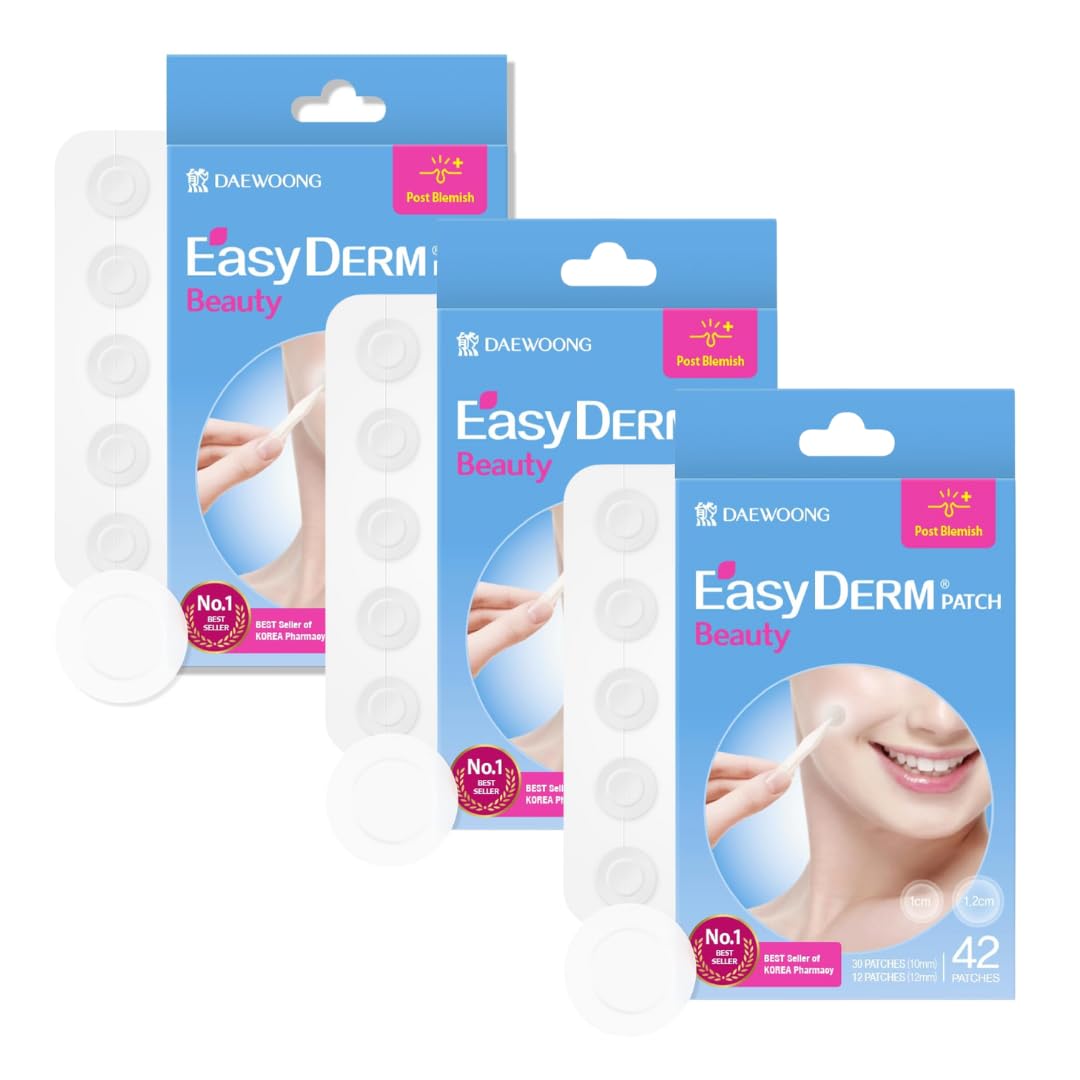 EasyDerm Beauty Hydrocolloid Pimple Patch 1 Pack(42ea) - DWEasyDerm