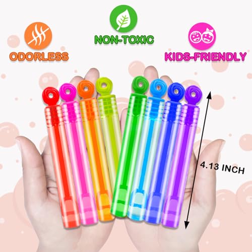 Bubbles Party Favors Supplies for Kids,20-300 Pack Mini Bubble - Product Imagery
