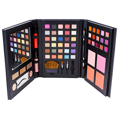 SHANY Luxe Book Makeup Set - All In One Travel Cosmetics Kit - Product Imagery