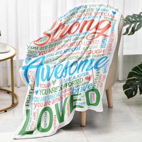Super Soft Hug Blanket, Healing Get Well Soon Gift for Cancer - Product Imagery