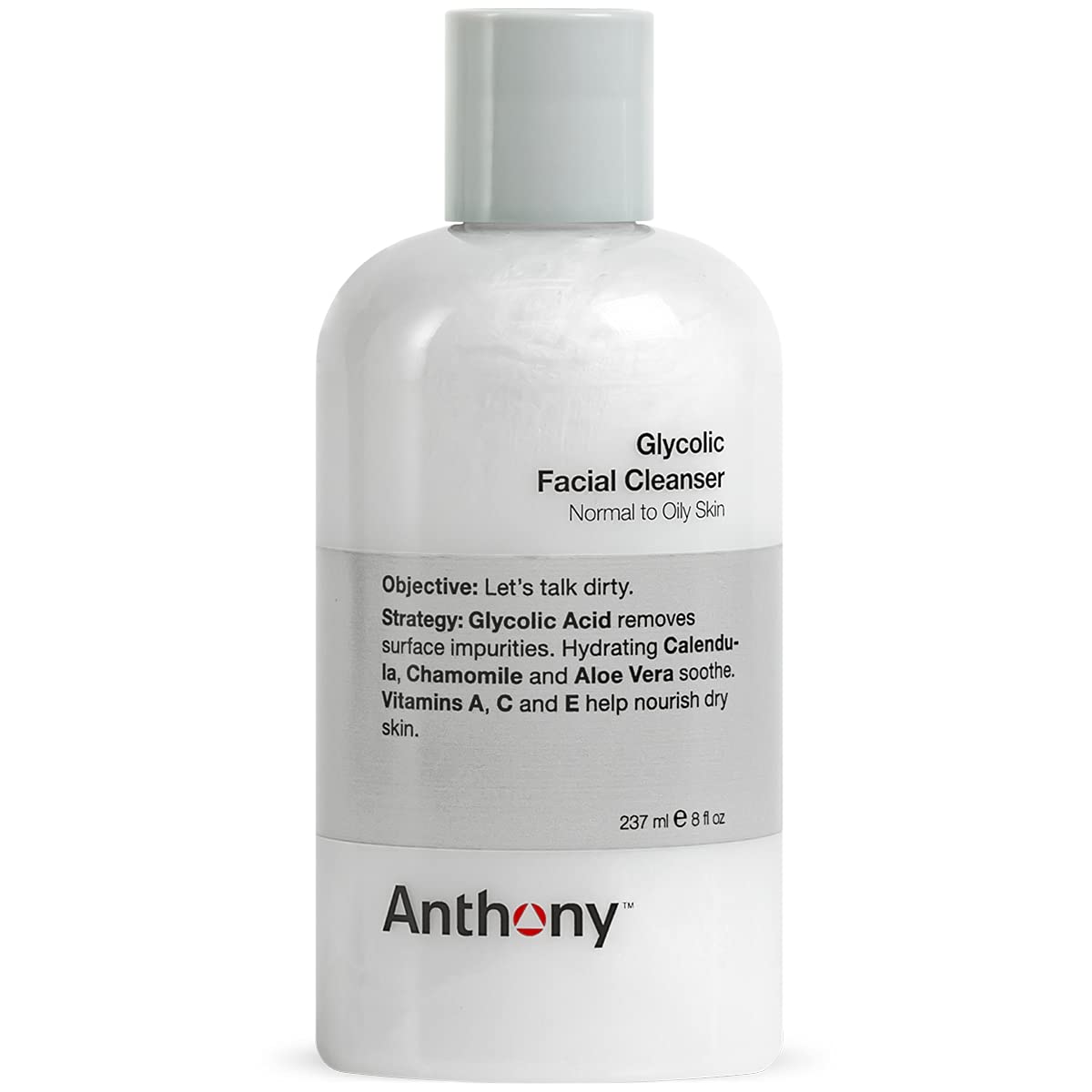 Anthony Glycolic Facial Cleanser for Men, Daily Exfoliating & Hydrating Face Wash, Shave Prep, Non-Foaming, Deep Cleansing, Gentle on Sensitive Skin, Removes Dirt & Oil, Smooths Texture, 32 Fl Oz - Anthony Official Product View 9