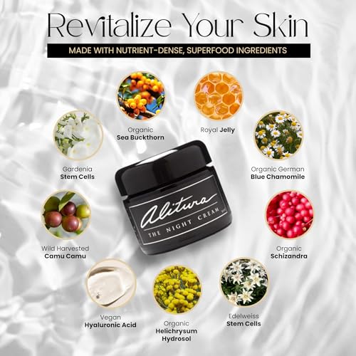 Alitura Hyaluronic Acid Night Cream, Anti-Aging Face - Product Imagery