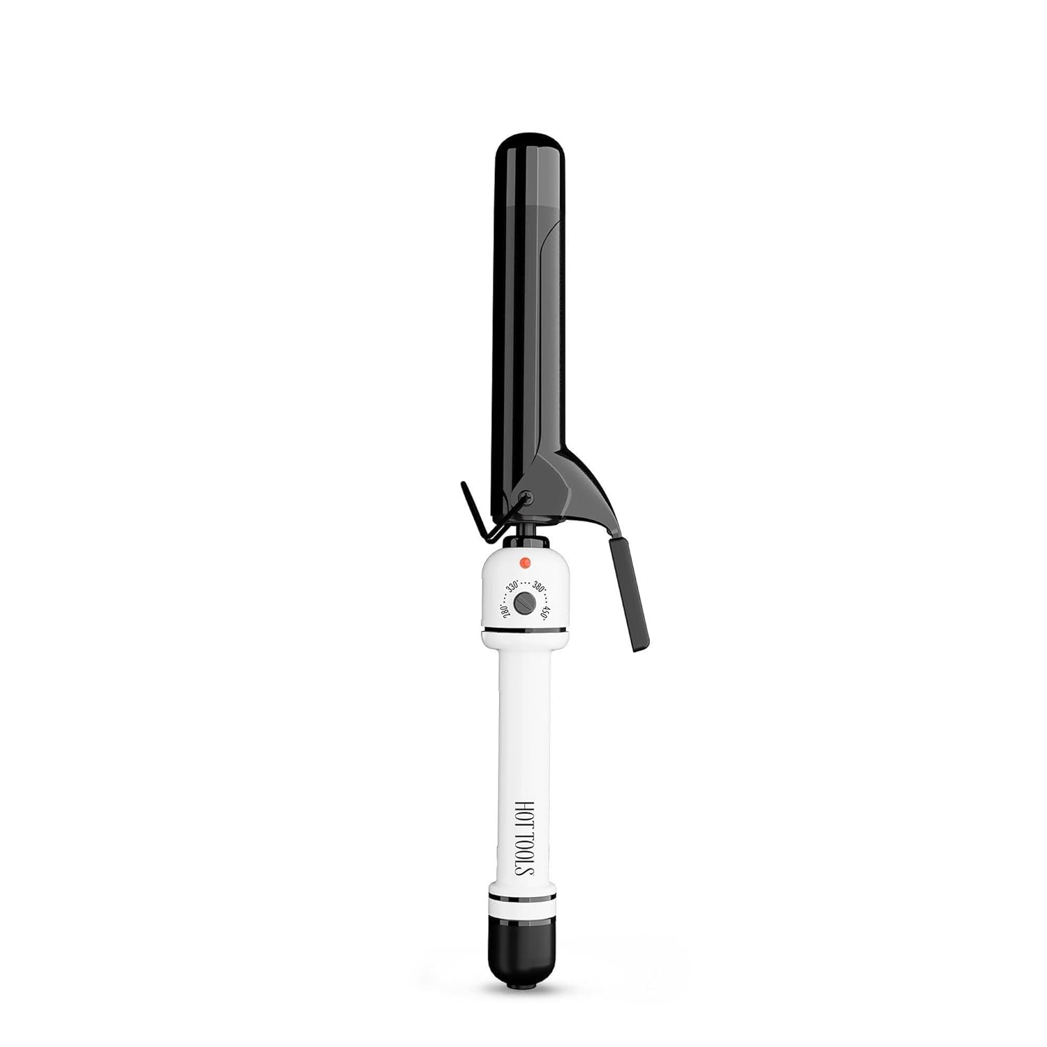 HOT TOOLS Pro Artist Nano Ceramic Curling Iron wand with 1-1/4 inch barrel for smooth, shiny, styled hair.