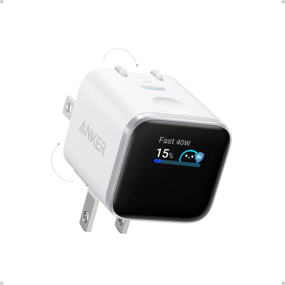 Anker Nano Smart Display Charger 45W Max Fast Charger USB C - Premium Selection Official Imagery - 1