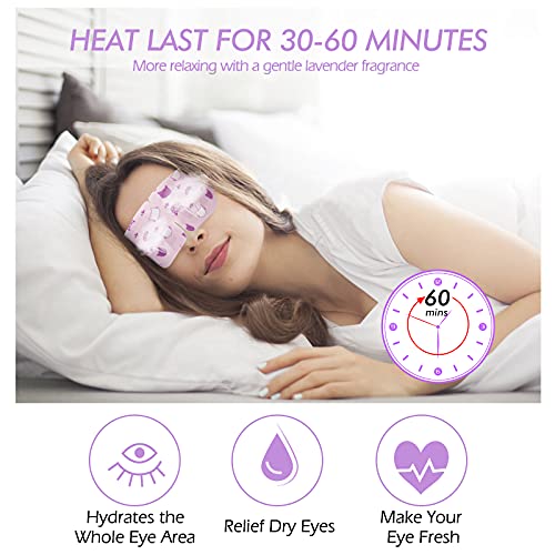 Steam Eye Mask Heated Eye Masks for Dry Eyes - Product Imagery