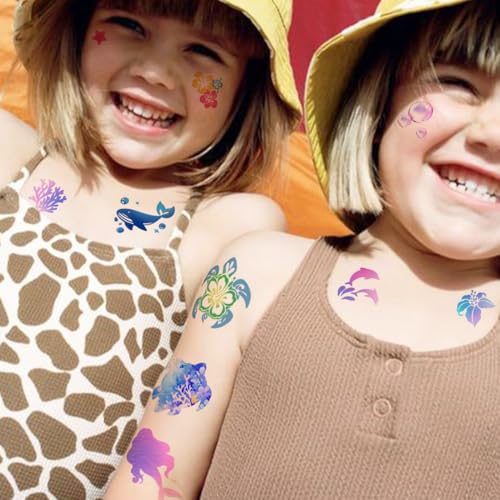 CHARLENT Temporary Tattoos for Kids - 320 Mixed Styles (36 - Product Imagery