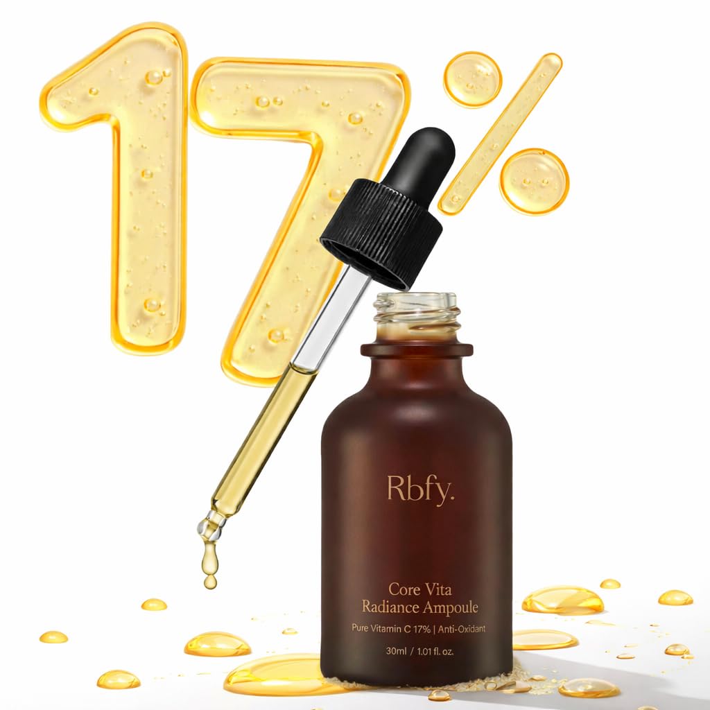 Core Vita Radiance Ampoule, 17% Pure Vitamin C Face Serum - Rbfy.