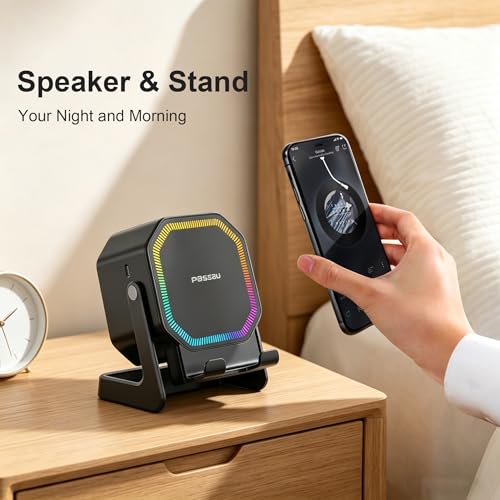 Wireless Induction Speaker All-in-1 Bluetooth Speakers with - Product Imagery