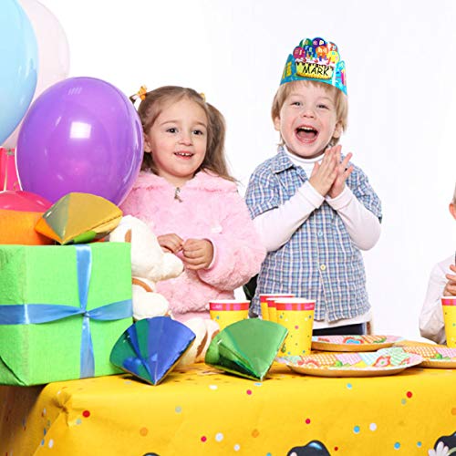 Fancy Land Birthday Crowns for Kids Pack of 30 Classroom Must - Product Imagery
