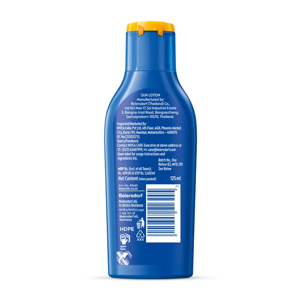 Nivea Moisturizing Sun Lotion SPF 50 - NIVEA