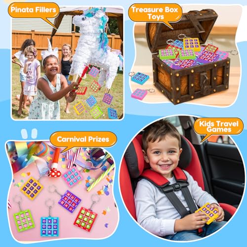 24PCS Tic Tac Toe Game Party Favors Goodie Bags Stuffers for - Product Imagery