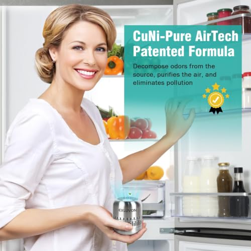 Refrigerator Deodorizer, Up to 10 years, Freezer Odor Eliminator - Product Imagery