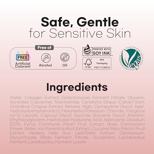 Glassy Hydrogel Face Mask for Glow and Dewy Skin, Deep - Product Imagery