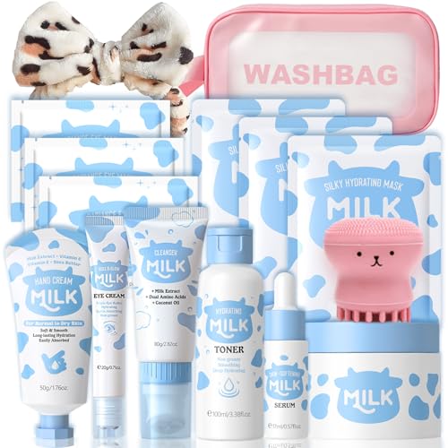 Milk Skin Care for Kids Ages 8 12 15 IN 1 Moisturizing - iYoway Official Imagery - 1