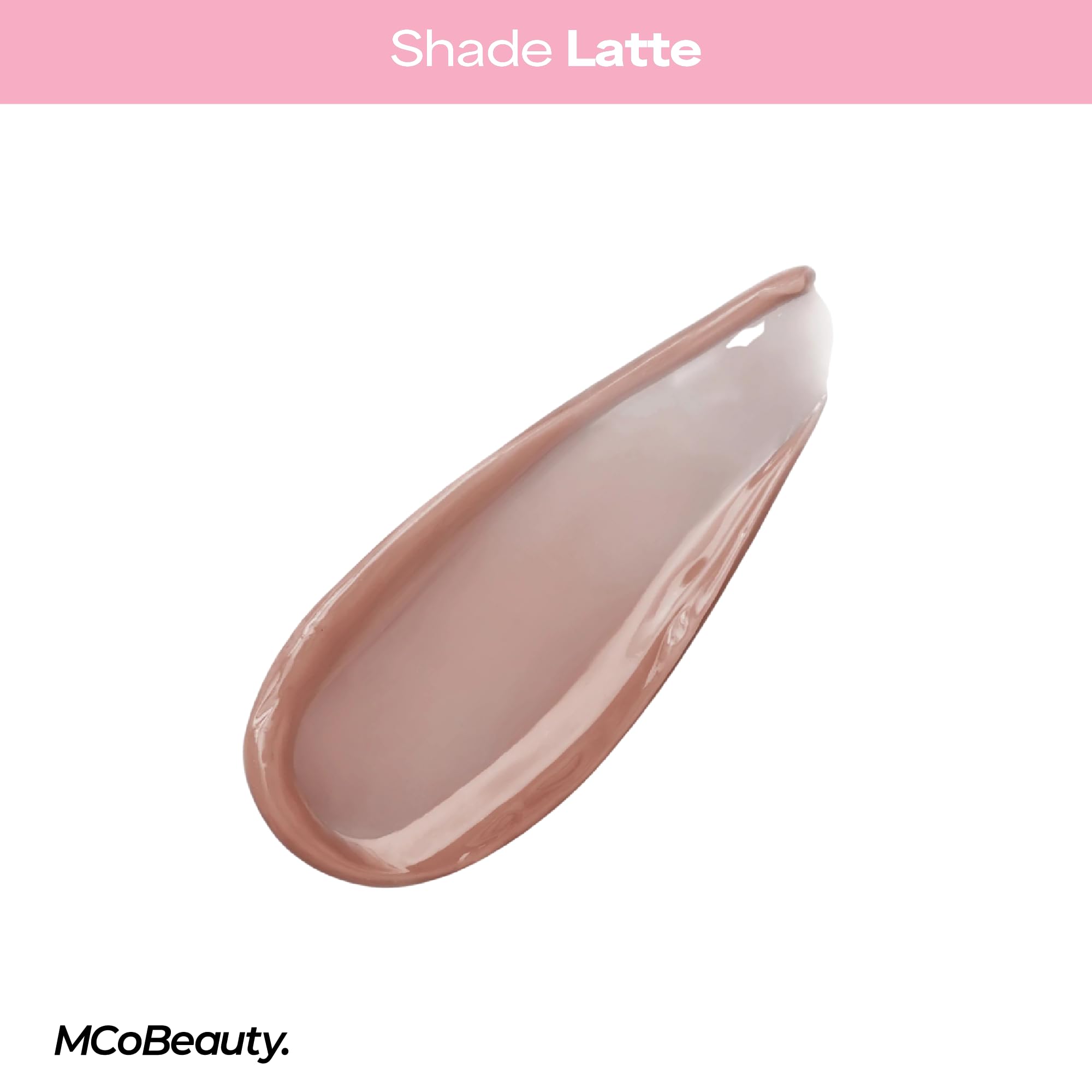 MCoBeauty Peptide Lip Treatment - Latte Plumping Lip Gloss Balm - MCoBeauty Official Product View 6