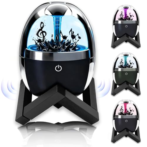 Dancing Ferrofluid Speaker,Magnetic Fluid Bluetooth Music Mate - Product Imagery