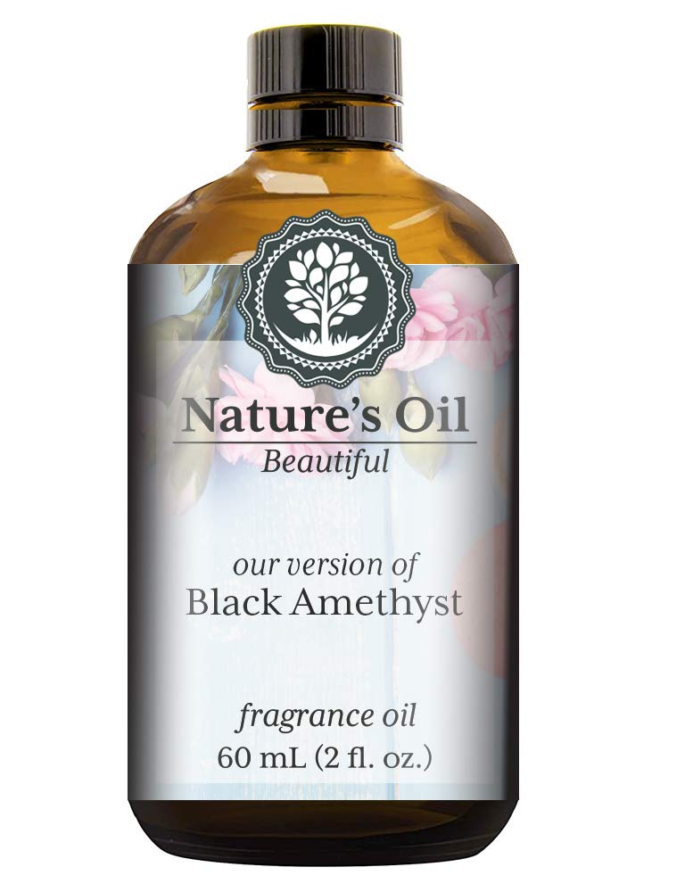 Black Amethyst Fragrance Oil (60ml) for Perfume, Diffusers, Soap - Product Imagery