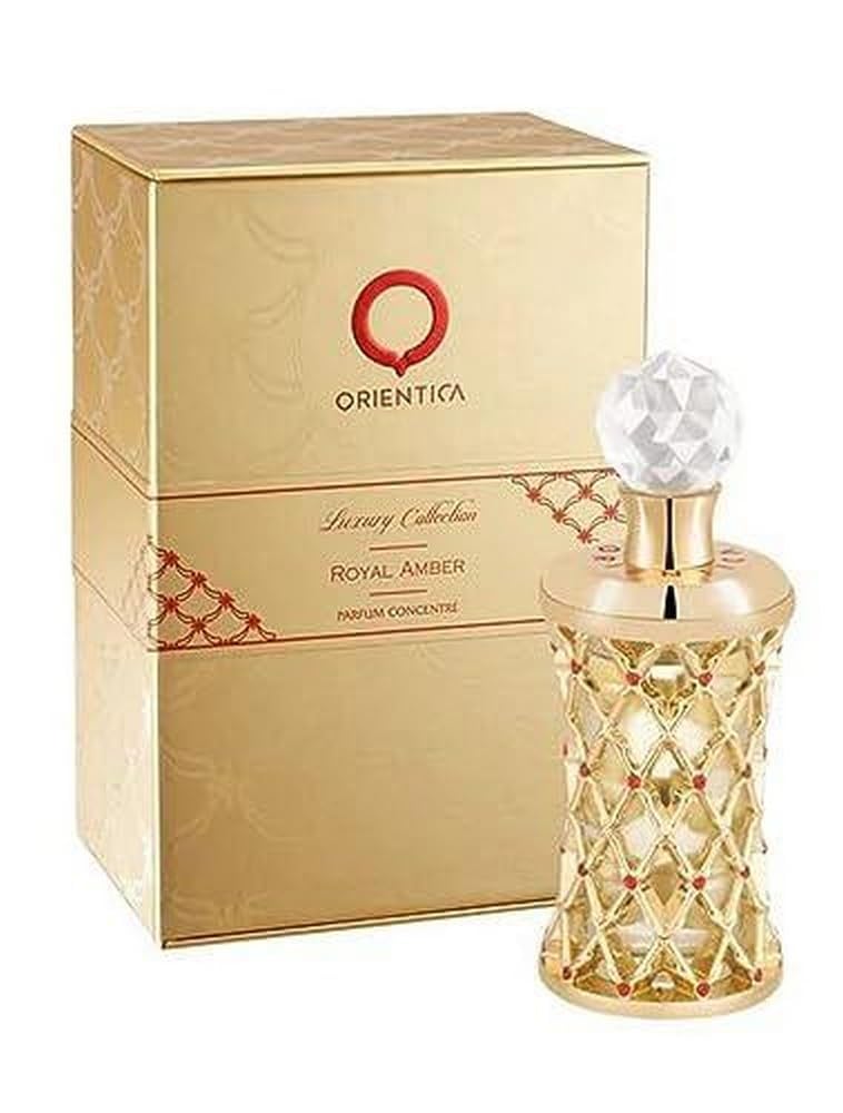 Orientica Luxury Royal Amber Parfum Oil 0.6oz/18ml - Mens & - Product Imagery