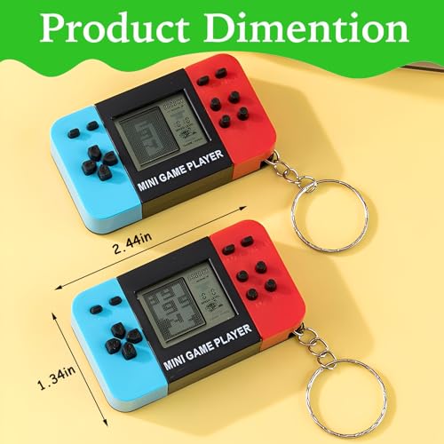 APZ 20 Video Game Party Favors for Kids,Video Game Keychain - Product Imagery