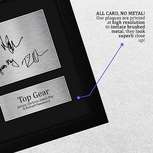 HWC Trading Top Gear Clarkson, May, Hammond Framed Gifts Printed - Product Imagery