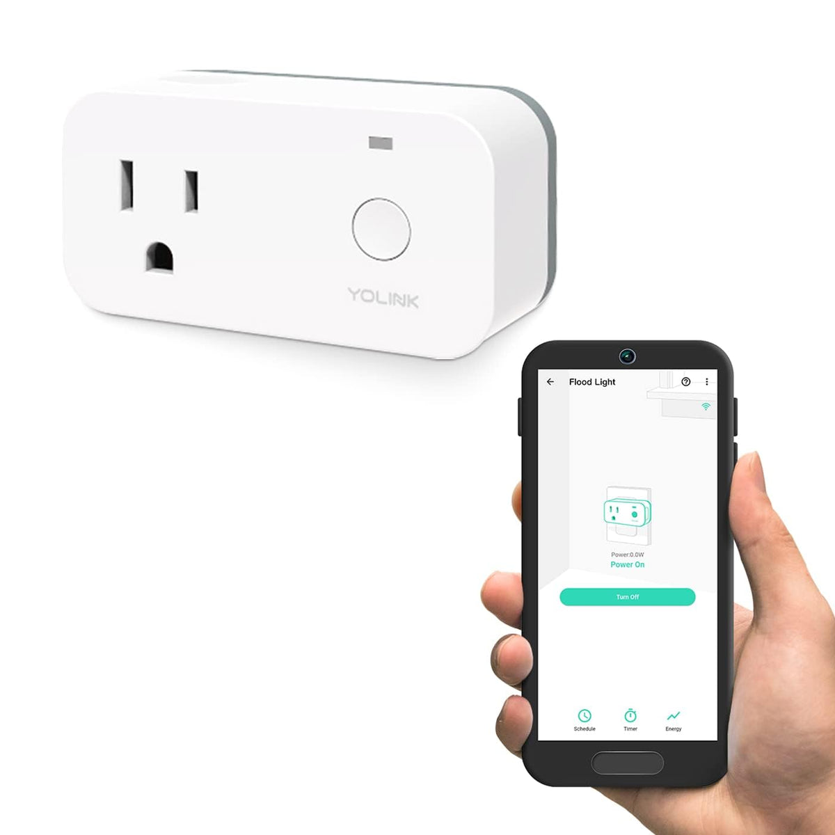 YoLink Smart Plug with Energy Monitoring YS6602 - YoLink Official Imagery - 2