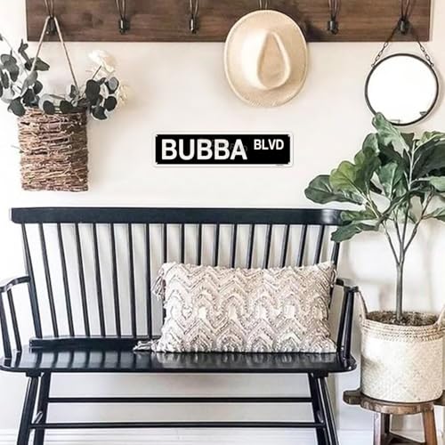 Bubba Sign Novelty Street Signs Gift road Wall Plaque Custom - Product Imagery