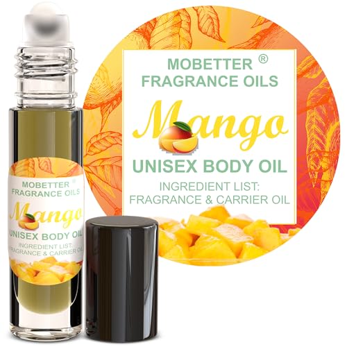 MOBETTER FRAGRANCE OILS Mango Fragrance Body Oil for Unisex - Product Imagery