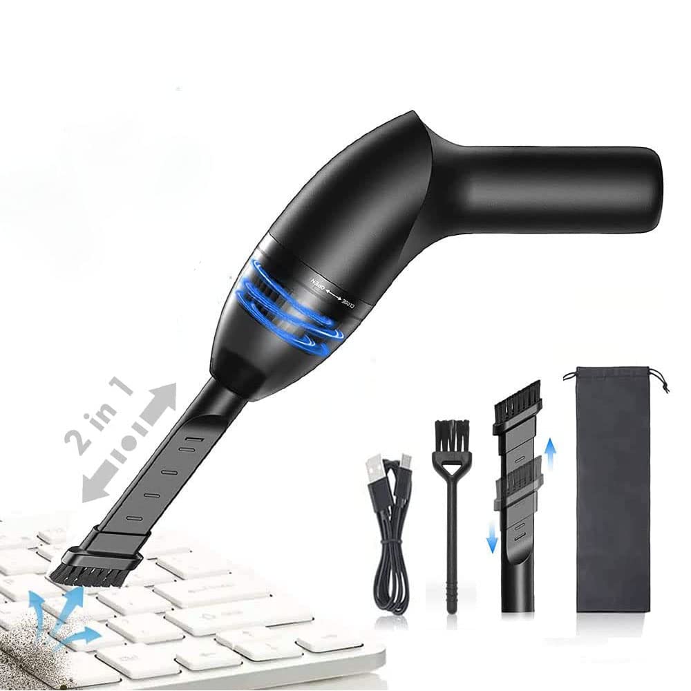 Mini Vacuum Cleaner-Rechargeable,Cordless,Desk Vacuum Cleaner - Product Imagery