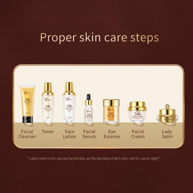 9-Piece Skincare Set for Women - Hypoallergenic, Moisturize the - Product Imagery