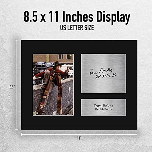HWC Trading USL Tom Baker Gifts Printed Signed Autograph Picture - Product Imagery