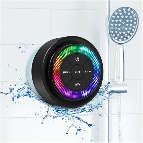 XLEADER Pro Shower Speaker Certified IPX7 Waterproof - XLEADER Official Imagery - 1