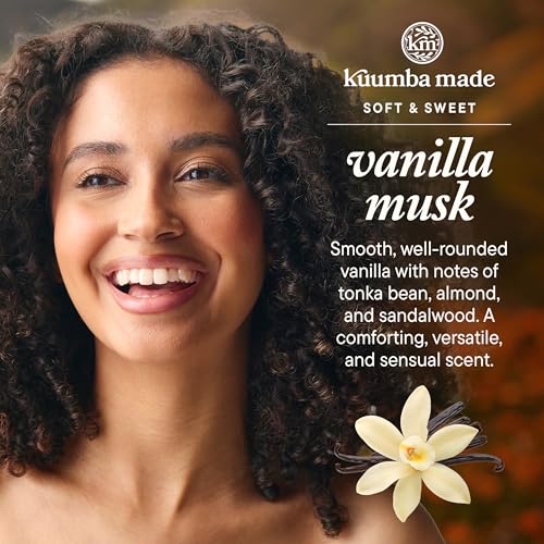 Kuumba Made Vanilla Musk Fragrance Oil Roll-On, Alcohol-Free, - Product Imagery