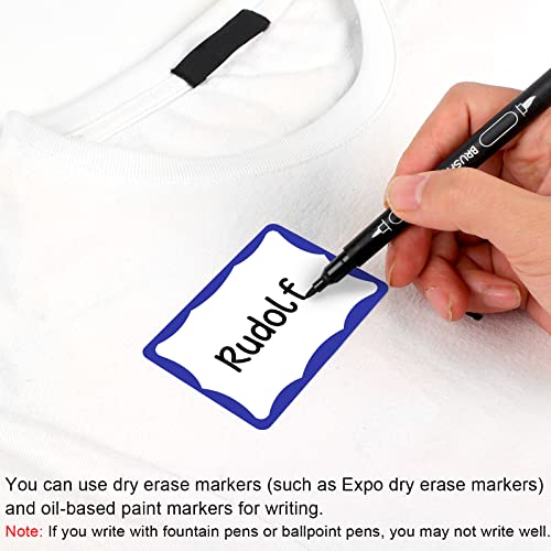 390Pcs Name Tags, 3in x 2in Name Tag Stickers, Name Tags Sticker - Product Imagery