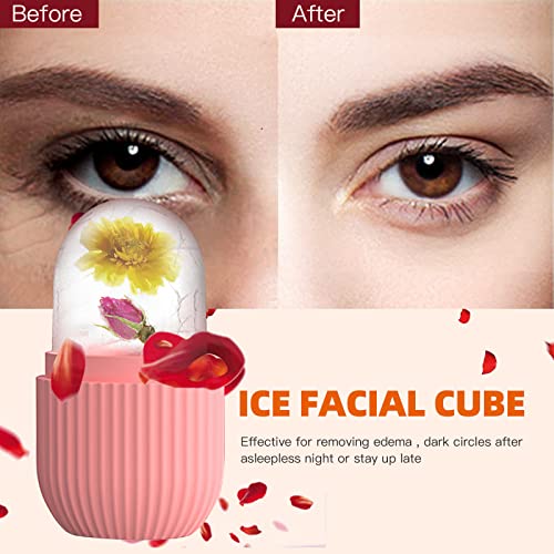 XHJRI Ice Cube Roller Massager for Face, Eyes and Neck Naturally - Product Imagery