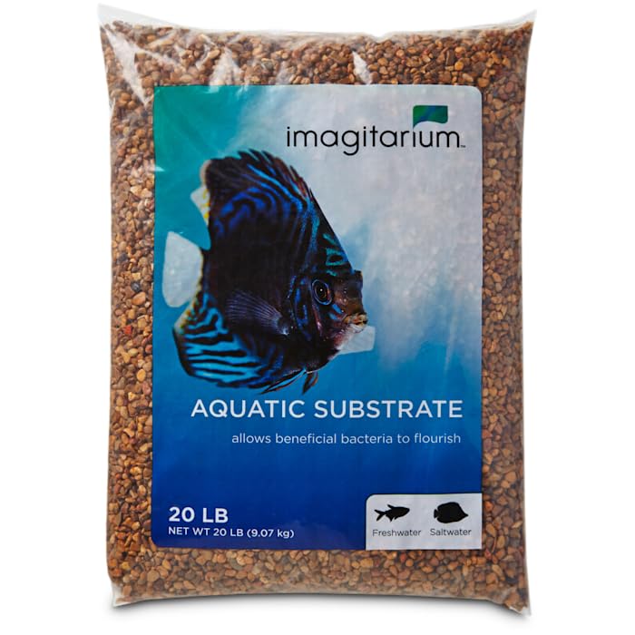 imagitarium by Petco Aquarium Gravel Substrate Aztec Bronze - imagitarium Official Imagery - 1