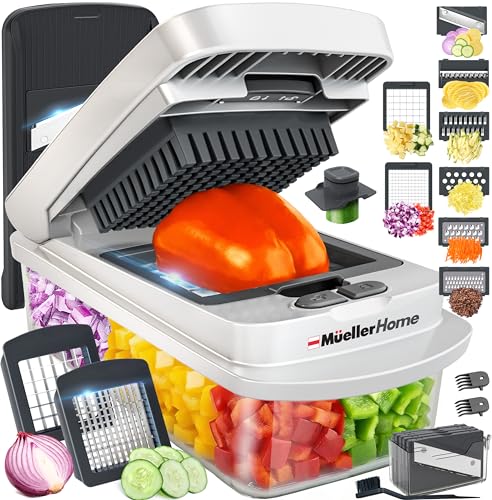 Mueller The Real Original Pro Vegetable Chopper & Mandoline - Product Imagery
