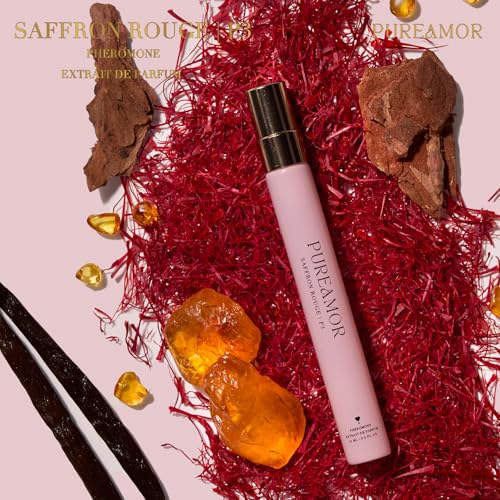PUREAMOR Pheromone Perfume for Women, Saffron Rouge Extrait de - Product Imagery
