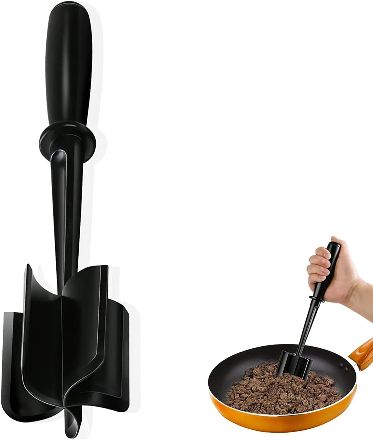 Sobvine Meat Chopper, Hamburger Chopper, Potato Masher-Professional Mu - View 1