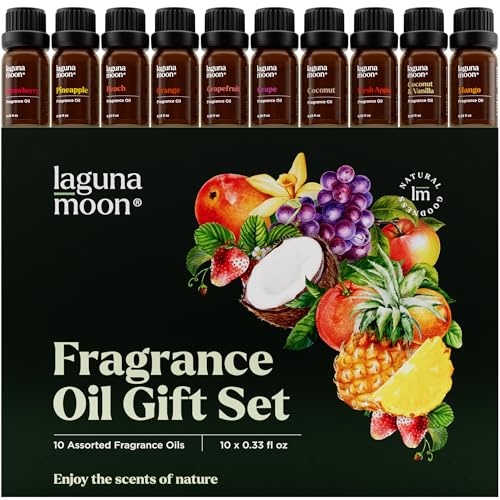 Fragrance Oil Set - Premium Grade 10 Pcs Scented Oils for Candle - Product Imagery