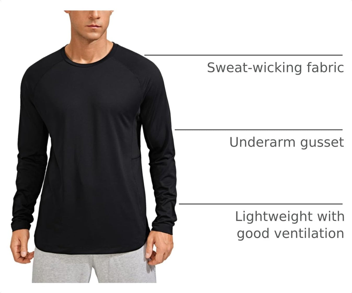 CRZ YOGA Quick Dry Long Sleeve Shirts - CRZ YOGA Official Imagery - 5