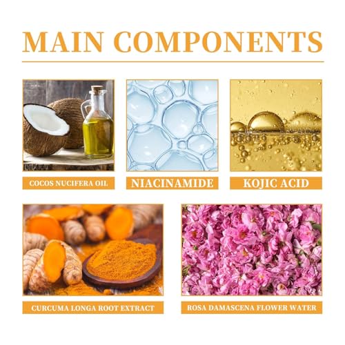 Yaper 2 Pcs Turmeric Brightening Facial Cleanser - Product Imagery