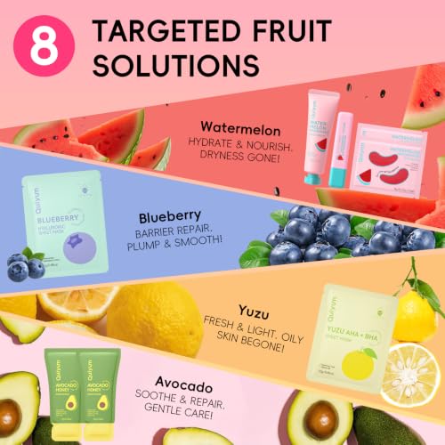 Fruit Skincare Birthday Gift Set for Teenage Girls & Women, - Product Imagery