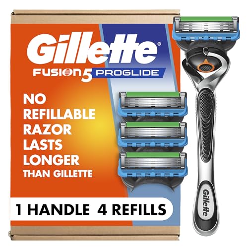 Gillette Fusion ProGlide Shaving Razor for Men 1 Handle 4 - Gillette Official Imagery - 1