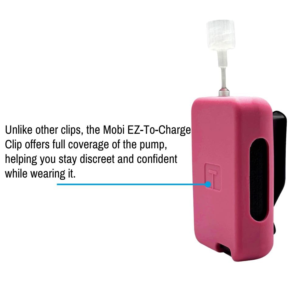 Tandem Mobi EZ to Charge Clip with Stainless Steel Clip - Sugar Medical Official Imagery - 5