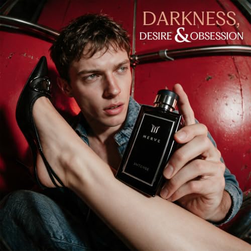 Merve Intense Perfume for Men 3.4 Oz Long Lasting EDP Bergamot - Product Imagery
