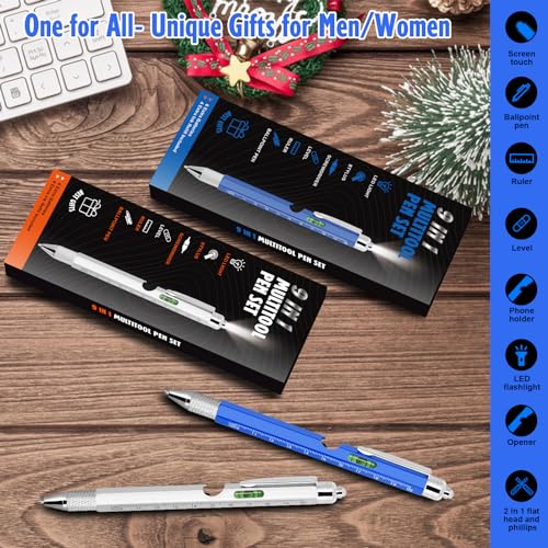 Cool 9-In-1 Multi Tool Tech Pen Gadgets For Men, Personalized - Product Imagery