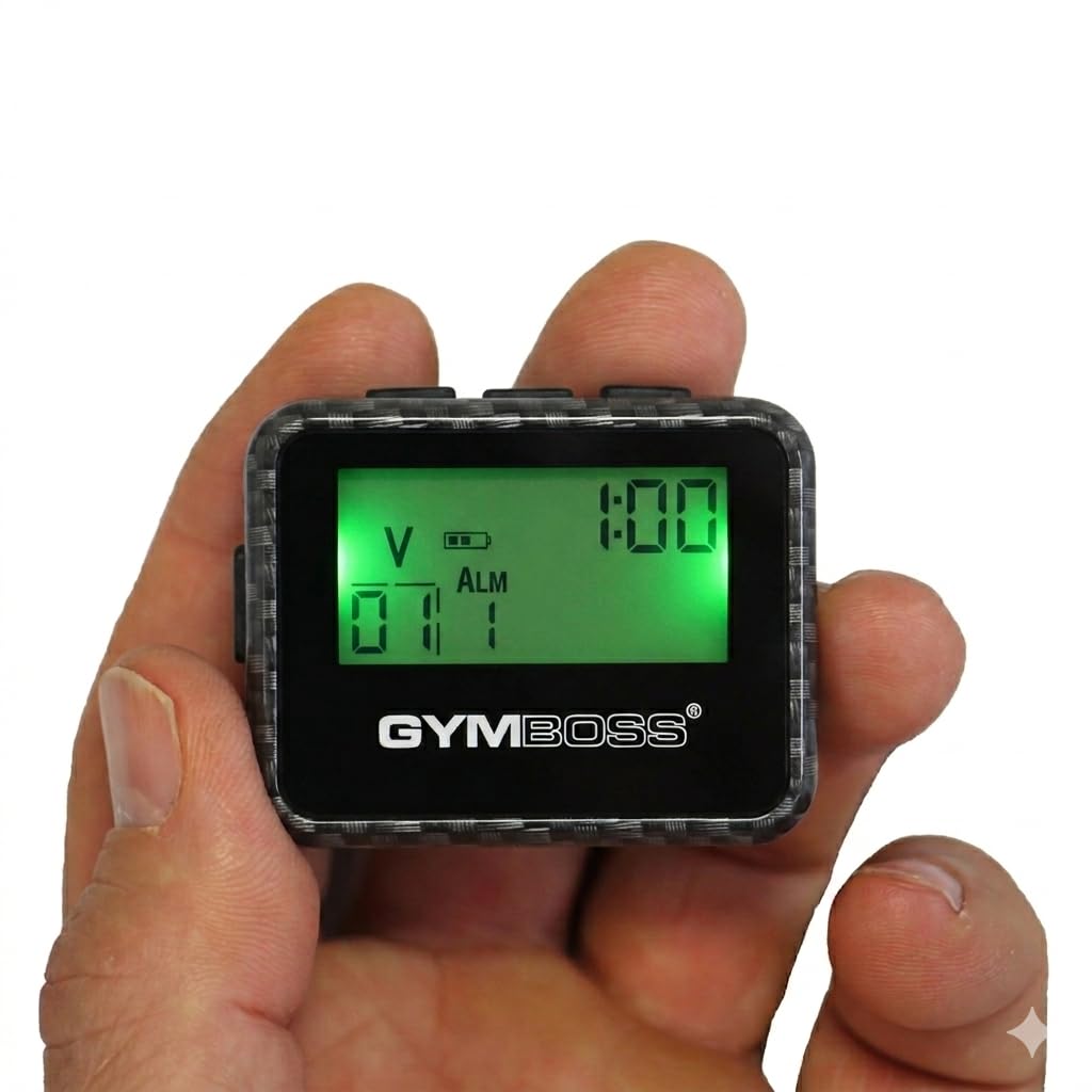 Gymboss Charge Interval Timer and Stopwatch - Gymboss Official Imagery - 3