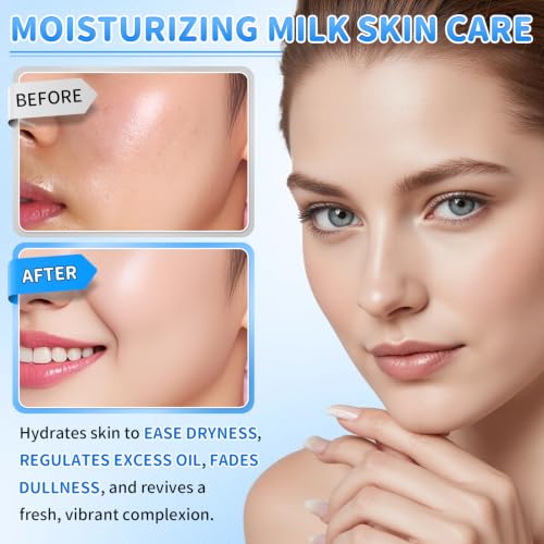 19PCS Milk Skincare for 10-12 Kids Girls Gift Set, Moisturizing - Product Imagery