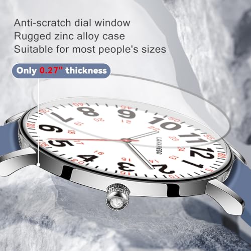 Nurse Watch for Women, Luminous Dial, Japanese Quartz, Waterproof - Product Imagery