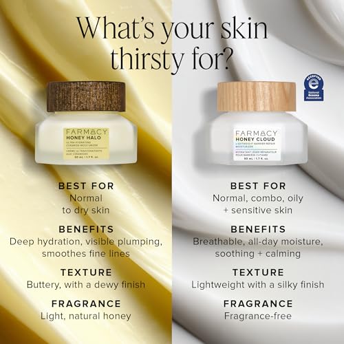 Farmacy Honey Cloud Face Moisturizer Cream - Lightweight Face - Product Imagery